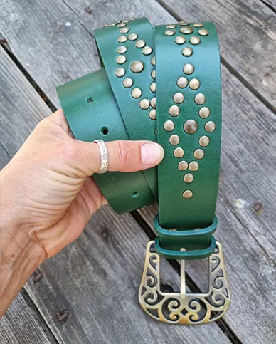 ceinture cuir veritable