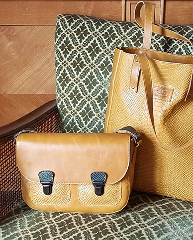 sac en cuir artisanal